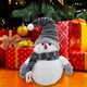 thumbnail image 1 of Peluche Decorativo Navi Colors Muñeco de Nieve con Luz LED Gris 25cm, 1 of 4
