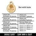 thumbnail image 2 of Pumpkin Spice Text with Image Flavor Scent Wood Mini Charms Shapes DIY Craft Jewelry - With Hole - 18mm (17pcs), 2 of 7