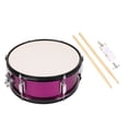 thumbnail image 2 of Tambour à Percussion, Boîtier en Acier Inoxydable 14x5.5 Pouces Ensemble de Tambour à Percussion pour Fête Performance, 2 of 7