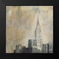thumbnail image 2 of Novak, Rick 15x15 Black Modern Framed Museum Art Print Titled - Light New York Abstract II, 2 of 5