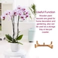 thumbnail image 4 of Yuarrent Soporte para maceta, maceta con fondo de madera, platillo, decoración del hogar, bandejas de adornos, placa de jardinera para ventana de Jardín y Patio Tipo37 Yuarrent HA061367-37B, 4 of 6