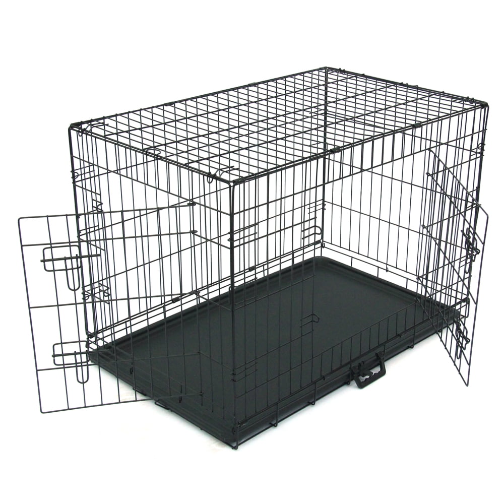 Dog Crate for Medium Dogs, 36.42'' x 22.64'' x 25.2'' Fully Equipped
