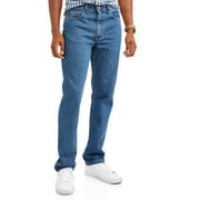 George Mens Regular Fit 100% Cotton Jeans, 2-Pack, Sizes 32-38