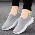 thumbnail image 5 of Viluyesy Womens Athletic Sneaker, Non-slip Mesh Comfort Soft Sole Running Casual Shoes Gray US7.5, 5 of 6