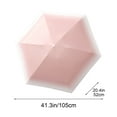 thumbnail image 3 of JingChun Clearance Under $2.00 Sun Umbrella Manual Mini Sun Umbrella Light Umbrella Compact and Portable, 3 of 7