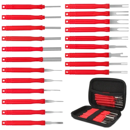 Fyna -21 Pcs Terminal Removal Tool Kit, Electrical Pin Extractor With Protective Case