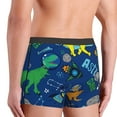 thumbnail image 5 of Kll Dinosaur In Space Men'S Cotton Boxer Briefs Underwear-Xx-Large, 5 of 9