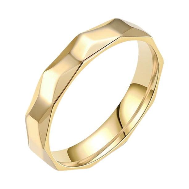 Anillo Vegetariano Anillo De Acero Titanio Moda Versión Coreana Del Lote De Flores Anillo Joyería De Mano Oro Plata Y Negro No. 6 13