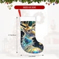 thumbnail image 4 of Fuzoiu Colorful Stained Glass Deer Print Christmas Stockings, Party Supplies & Kids Gifts,Big Xmas Stockings Decoration for Family Decorations Hanging Ornament for Xmas Holiday Party, 4 of 7