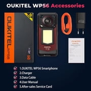 Oukitel WP56 5G Rugged Smartphone Android 15, 36GB+512GB/2TB ,16000mAh(45W), Versatile Led Light, 6.8 Fhd+ 120Hz,108MP Camera,128dB Loud Speaker Waterproof, Nfc/Gps/Ots