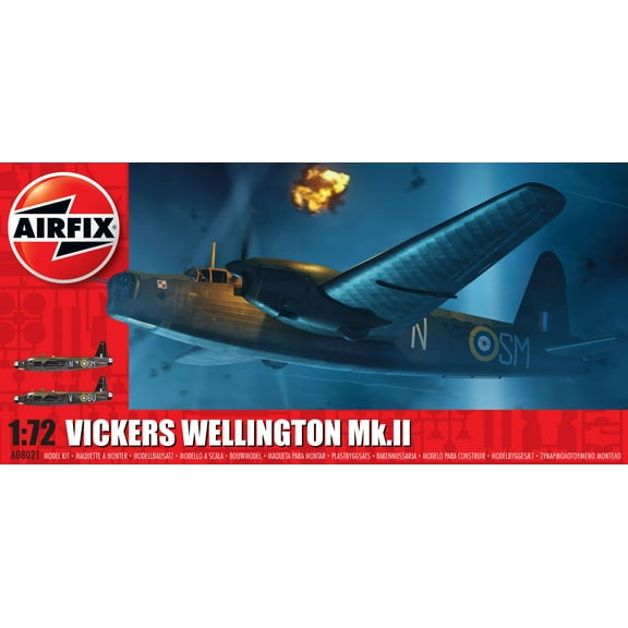 Airfix A08021 Vickers Wellington Mk. II New Plastic Model Building Kit
