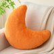 thumbnail image 1 of wonima44 Moon Pillow, Decorative Throw Pillows with Soft Faux Rabbit for Bed Couch, Moon Shaped Pillows Plush Floor Cushions Room Decor Pillow for Sofa Bedroom Living Room, 1 of 1
