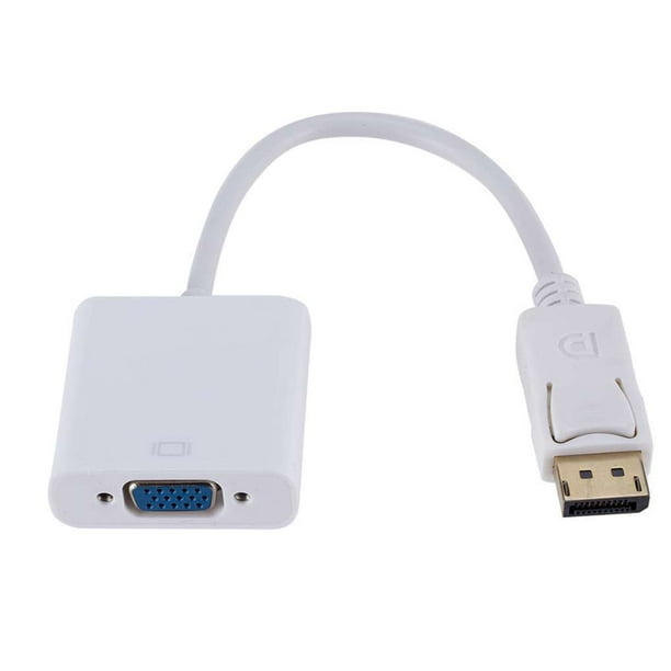 Puerto de pantalla macho Grande DP a VGA Cable adaptador hembra Cable convertidor para proyector DTV TV Reproductor HDVD 1080P sidaley DZ3928-01