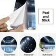 thumbnail image 4 of Peel and Stick Wallpaper Waterproof Dramatic hockey Wall Mural Decor Self Adhesive and Removable 69in x 98in, 4 of 8