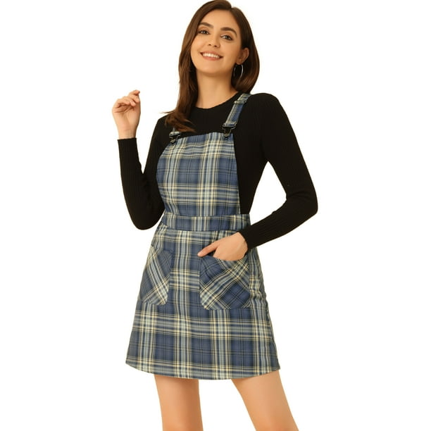 Disfraz de navidad PaMujer, CorrAjustable Por EnciDe Rodilla, Vestido General, FalCon Tirantes Azul M