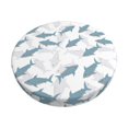 thumbnail image 1 of Disketp Cute Shark Funda Redonda para Taburete, Funda de Cojín para Silla de Bar Suave y Elástica-13 inch, 1 of 7