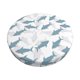 thumbnail image 1 of Disketp Cute Shark Funda Redonda para Taburete, Funda de Cojín para Silla de Bar Suave y Elástica-12 inch, 1 of 7