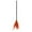 Orange, variant on HaiSphere Witch Broomstick Costume Accessory, Pink Tulle Witch Flying Broom, Halloween Cosplay Fancy Dress Prop for Wizard Magician Themed Party Stage Performance Holiday Dress Up Decor,Purple