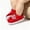 Red, variant on Infant Soft Sole Walking Shoes Non-Slip Rubber Bottom First Walker Sneaker Red 6-12 Months