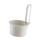 thumbnail image 2 of Cesta de drenaje para fregadero de cocina, colador colgante, cesta de drenaje para verduras Blanco, 2 of 9