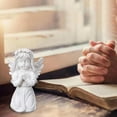 thumbnail image 4 of Resin Cute Cupid Angel Crafts Creative Cherubs Statue Desktop Decoration Collection Window Props Memorial Sculpture Religious Gift, 4 of 6