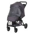thumbnail image 3 of Baby Trend Passport Carriage Stroller with Privacy Net, Silver Sky Grey, 3 of 9