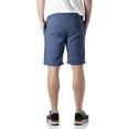 thumbnail image 3 of Ma Croix Men's Flat Front Summer Casual Twill Classic Slim Fit Cotton Shorts, 3 of 6