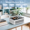 thumbnail image 4 of Qoosea CD Player Portable Bluetooth: CD Players for Home with Speakers Rechargeable & Radio & Remote Control Vintage CD-Player Support USB/AUX Playback Headphone Jack, 4 of 9