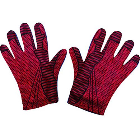 Rubie's Costume Men's The Amazing Spider-Man Adult Gloves, Red, One