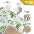 thumbnail image 4 of Leaves Dish Drying Mat 16x18 inch Reversible Green Leaf Dish Draining Mats with Hanging Loop Absorbent Watercolor Plants Dish Drainer Mat Microfiber Leaves Drying Pad for Kitchen Counter Sink, 4 of 6
