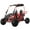 Red, variant on X-Pro E-Rover 2000 Electric Kids Go Kart with Reverse and Rear Disc Brake! Big 8” Wheels!
