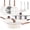 Beige, variant on 12-Piece Nonstick Pots and Pans Set, Non-Toxic Kitchen Cookware with Detachable Handles, Induction Compatible, Dishwasher and Oven Safe, Beige
