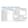thumbnail image 5 of McKesson Confiderm 6.8C Nitrile Exam Glove Standard Cuff Length LARGE 14-6N661C 100 per Box, 5 of 5