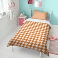 thumbnail image 4 of Checkered Duvet Cover and Pillowcase Set for Single Bedding, Bedroom Accessories for Kids Teens, 4 of 5