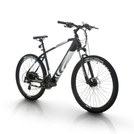 Totem Osprey 350W Powerful Motor 27.5", 36V 14Ah Removable Integrated Lithium Battery, Suntour Hydraulic Lockout Fork, Shimano 24 Speed Gears