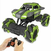 Remote Control Car,Hobby RC Car Monster Truck RC Cars for Kids 2.4Ghz High Speed 1/16 Scale RC Stunt Climbing Car 4x4 Off Road Car Rechargeable RC Stunt Car for Kids Adult Outdoor Toy RC Racing C