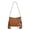 Brown, variant on Wrangler Women Shoulder Crossbody Bag, Medium Western Fringe Hobo Purse, Coffee