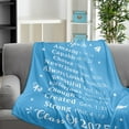 thumbnail image 6 of 2025 High School College Graduation Blanket for Her Him Graduation Gifts for Her Him Class of 2025 Seniors Throw Blanket for Women Men 2025 Graduation Blankets Graduates Decorations Blankets 30x40", 6 of 6