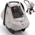 thumbnail image 1 of Funda Impermeable para Silla de Auto para Bebé TinlyFinly en Beige, 1 of 7