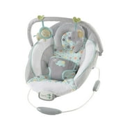 Ingenuity Soothing Baby Bouncer Vibrating Infant Seat & Music Gray Unisex Ages 0-6 Months