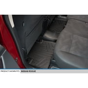SMARTLINER 2 Rows Custom Fit Floor Liners Compatible with 2014 - 2020 Nissan Rogue (Gasoline)