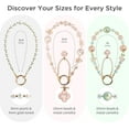 thumbnail image 6 of Phone Charm for Women, Anti-Theft Phone Wrist Strap Hands-Free & Beaded Chain, Detachable Cell Phone Lanyard with Tether Tab, 6 of 6