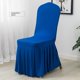 thumbnail image 4 of Funda de silla elástica plisada de una pieza, funda de silla de hotel, funda de silla de banquete, funda de asiento de restaurante para el hogar, 4 of 5