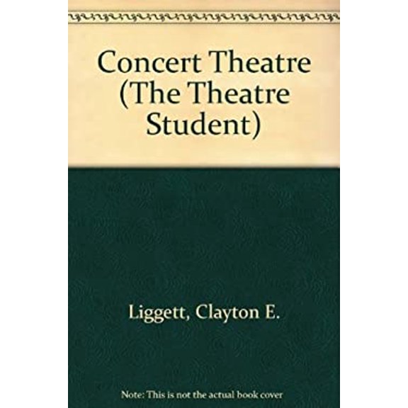 Pre-Owned Concert Theatre (Library Binding) 9780823901944