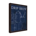 thumbnail image 4 of Marco Fabiano 'Coffee Blueprint III Indigo' Canvas Art, 4 of 4