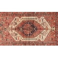 thumbnail image 1 of Ahgly Company Machine Washable Indoor Rectangle Traditional Tangerine Pink Area Rugs, 6' x 9', 1 of 7