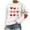 B-White, variant on LEBONYARD Women's Trendy Round Neck Multiple Valentine's Day Printed Long Sleeve Loose Warm Fitting Casual Fashion Regular Pullover Sweatshirts