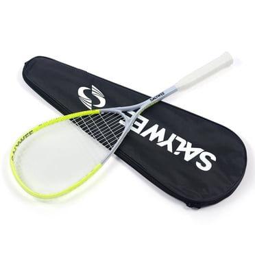 SALYWEE GEMINI Pro Squash Racket with Free Bag - Composite Carbon Fiber, Offensive-defensive Balance, Ideal for All Skill Levels