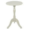 thumbnail image 6 of Decor Therapy Simplify 1-Drawer Narrow Accent Table, End Table, 24" x 15" x 15", Buttermilk Finish, 6 of 6