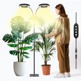 thumbnail image 1 of Soporte LED GLOWRIUM GLOWRIUM de 36 W, espectro completo, 2 cabezales, 1 of 6